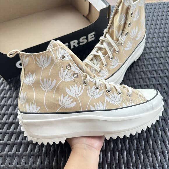 Converse Run Star Hike High Summer Spirit - Sesame Men\'s Shoes 171921C Size 11.5 main image 5